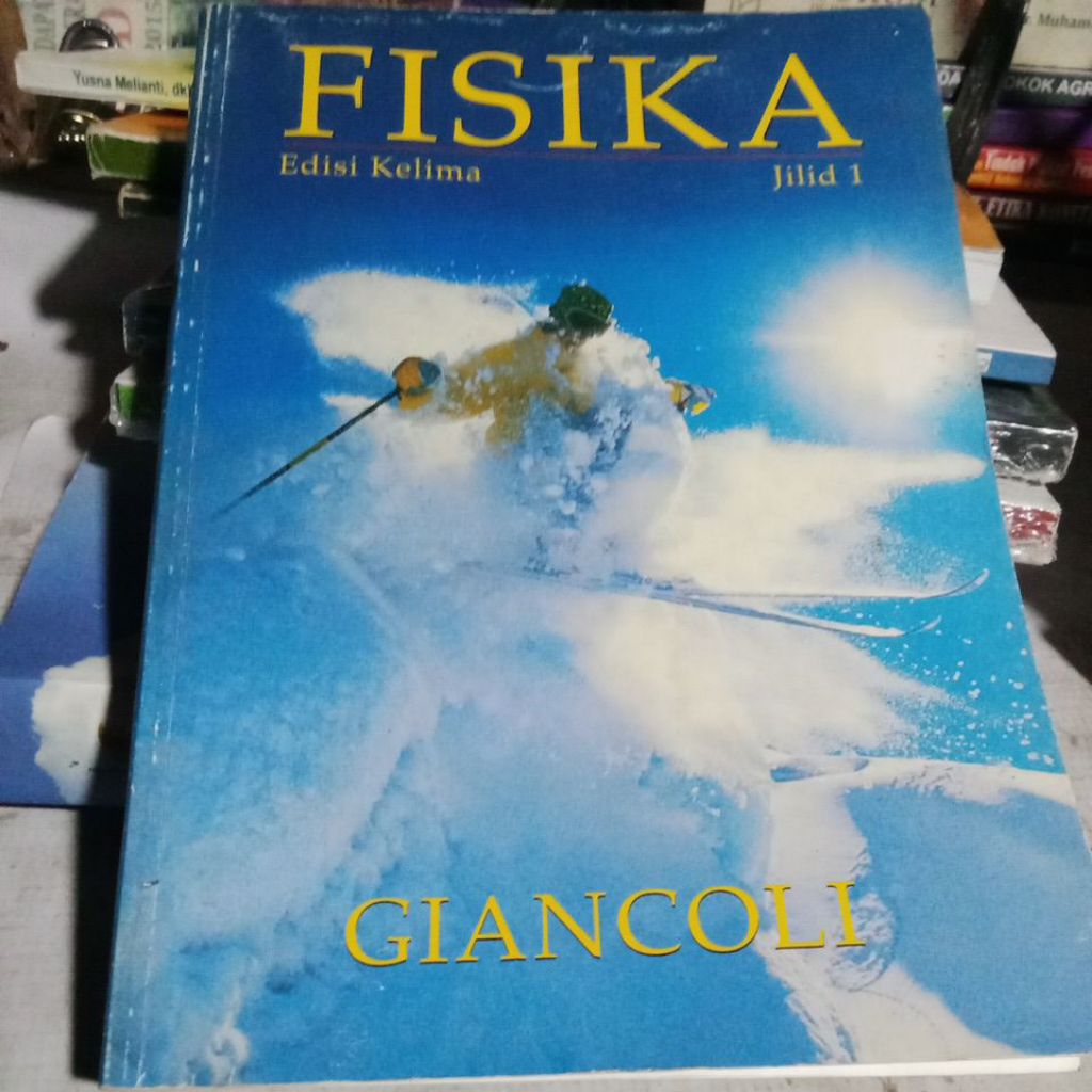 Buku original bekas fisika. giancoli