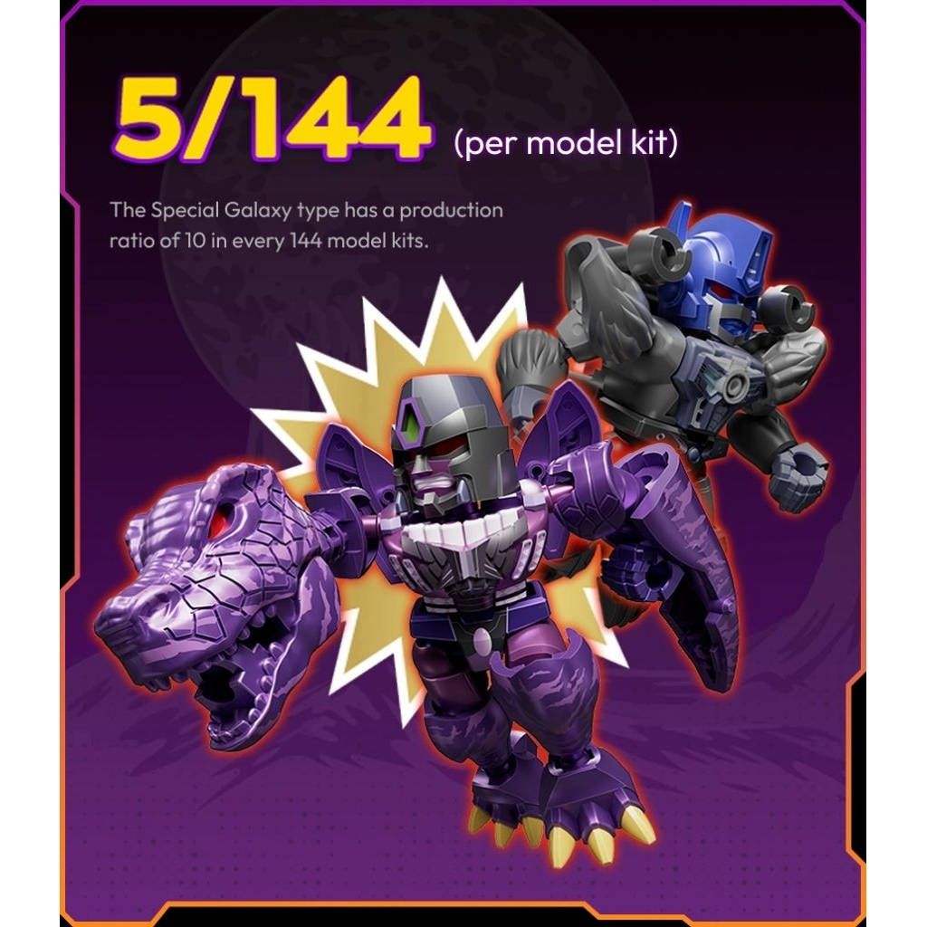 Mini figure Blukess Transformers GDV 06 Satuan/karakter