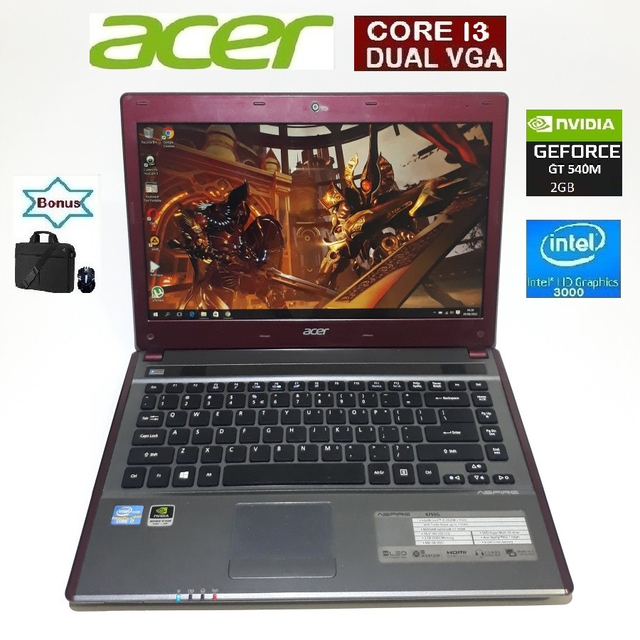 laptop Acer ssd bergaransi