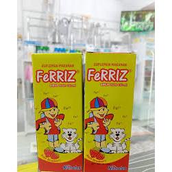 Ferriz Sirup 100 Ml Suplemen Zat Besi Anak