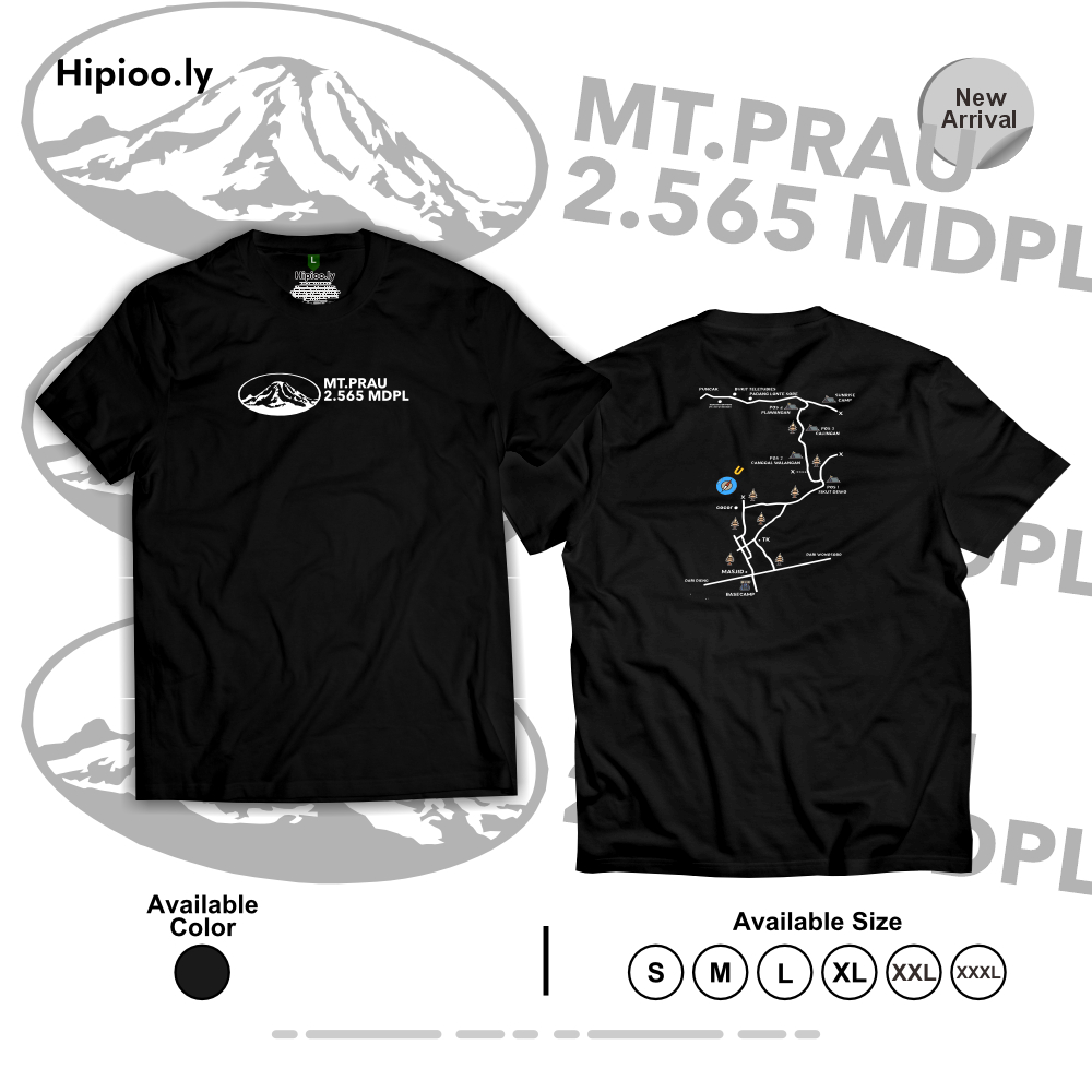 Kaos Outdoor Kaos Gunung Prau | Kaos Gunung | Kaos Pendaki | Kaos Outdoor
