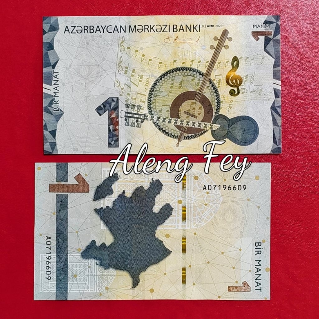 uang UNC Negara Azerbaijan