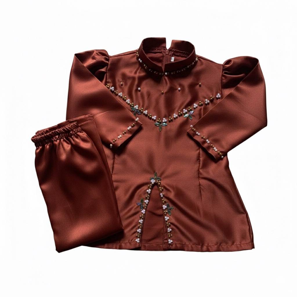 Baju kurung melayu Anak Perempuan