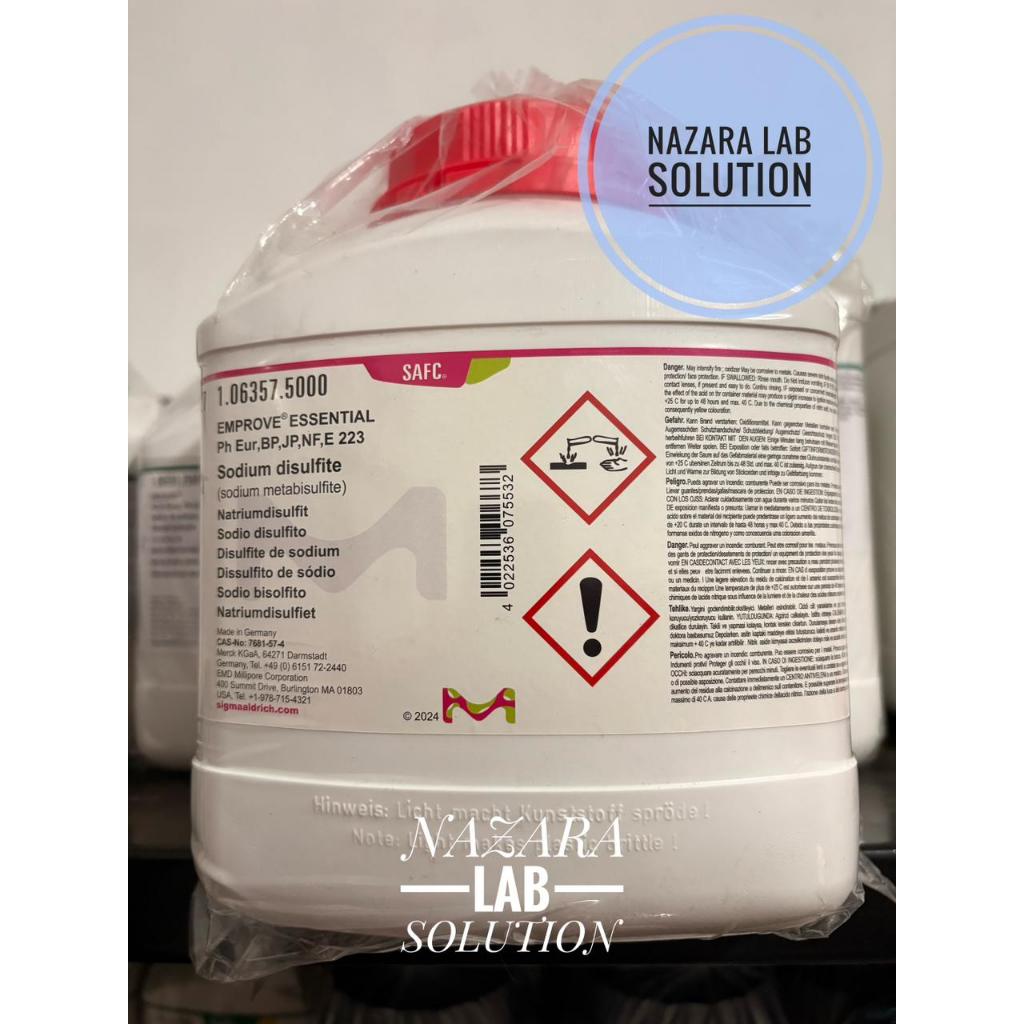 SODIUM DISULFITE (SODIUM METABISULFITE) 5KG MERCK 106357 / Na2S2O5