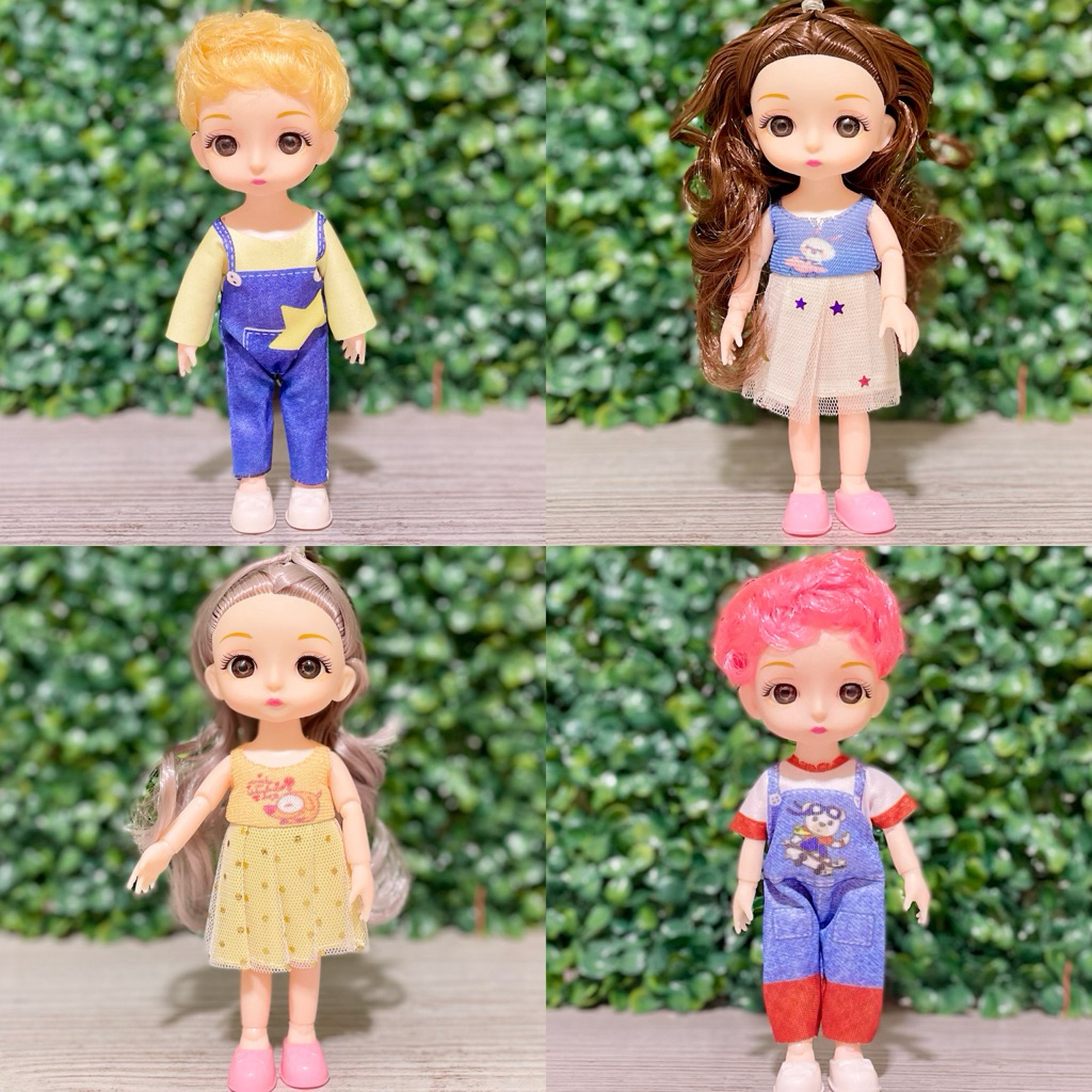 Boneka BJD 16cm Pivotal Kaki Tangan Tekuk