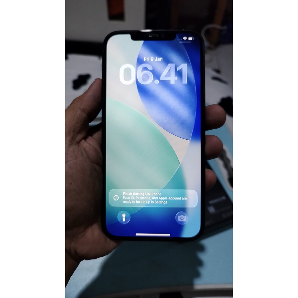 iphone 12 promax 128gb pacific blue