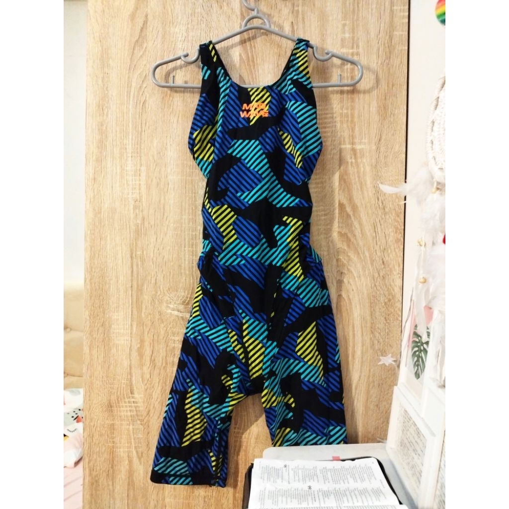 Baju renang MadWave Second - Racing Suit Bodyshell Open Back X4 Multi MadWave/Kneeskin - FINA approv