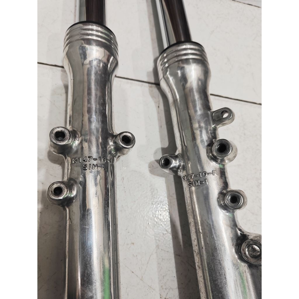 as bottom original copotan ninja rr sudah chroom