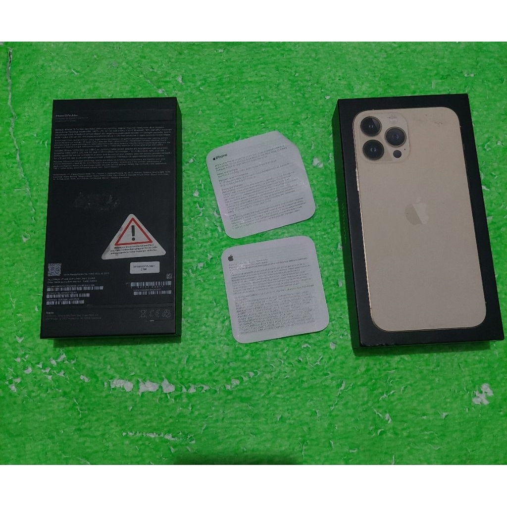DUS IPHONE 13 PRO MAX GOLD ORI COPOTAN IBOX