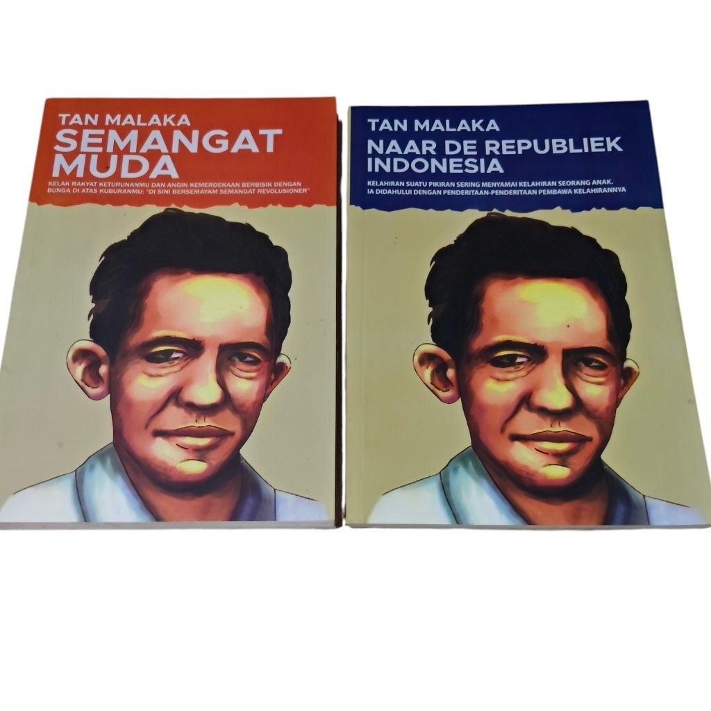 ( ORIGINAL ) Buku BIOGRAFI / BIOGRAFI TOKOH / SEJARAH TOKOH / BIOGRAFI TAN MALAKA SEPAKET