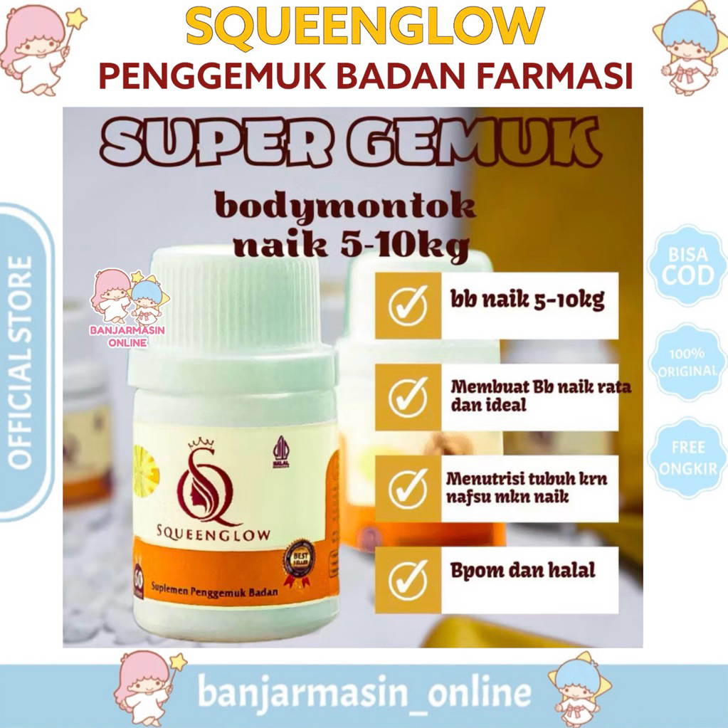 Penggemuk Badan isi 60 Gemuk Badan