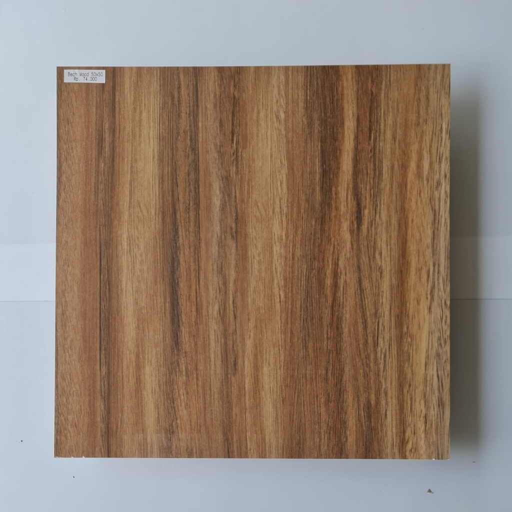 Keramik Lantai Cutting Murah 50x50 SUN POWER Bech Wood