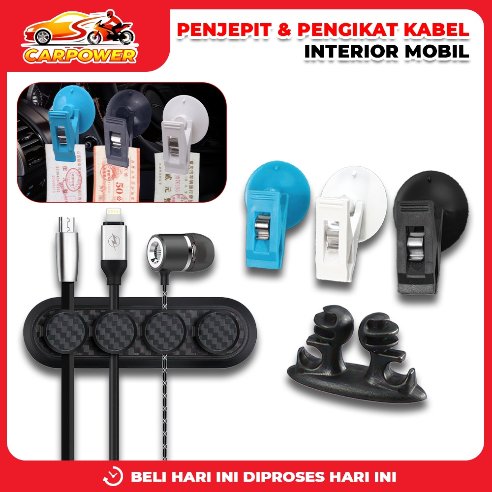 Pengikat Kabel Dan Penjepit Interior Mobil Aksesoris Dasbor Mobil Tali Kabel Dan Penjepit