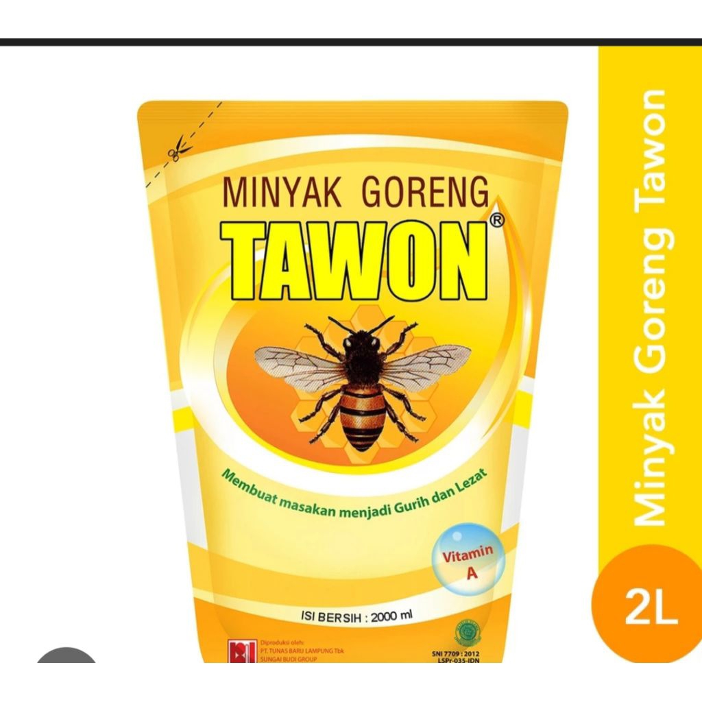 minyak goreng tawon 2liter