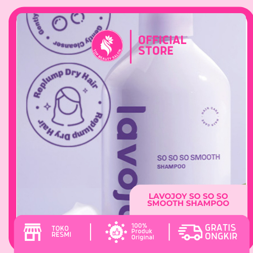 LAVOJOY Shampoo 300ml - Melembutkan, Mengurangi Kusut, Mengkilaukan Rambut