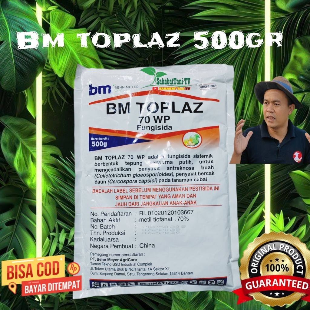 FUNGISIDA BM TOPLAZ 500GR