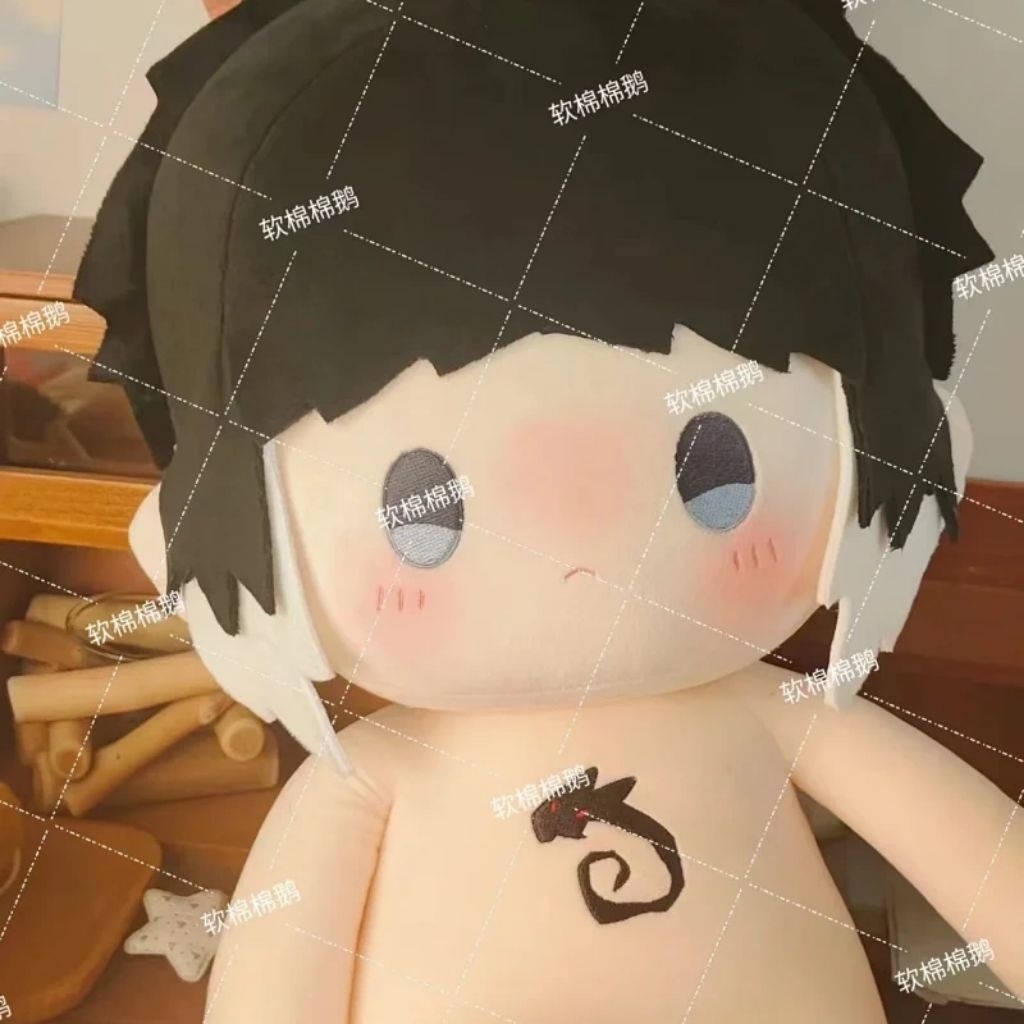 [PRE-ORDER]40CM Akutagawa Bungou Strays Dogs Cute Boneka Anime Besar Nude Doll