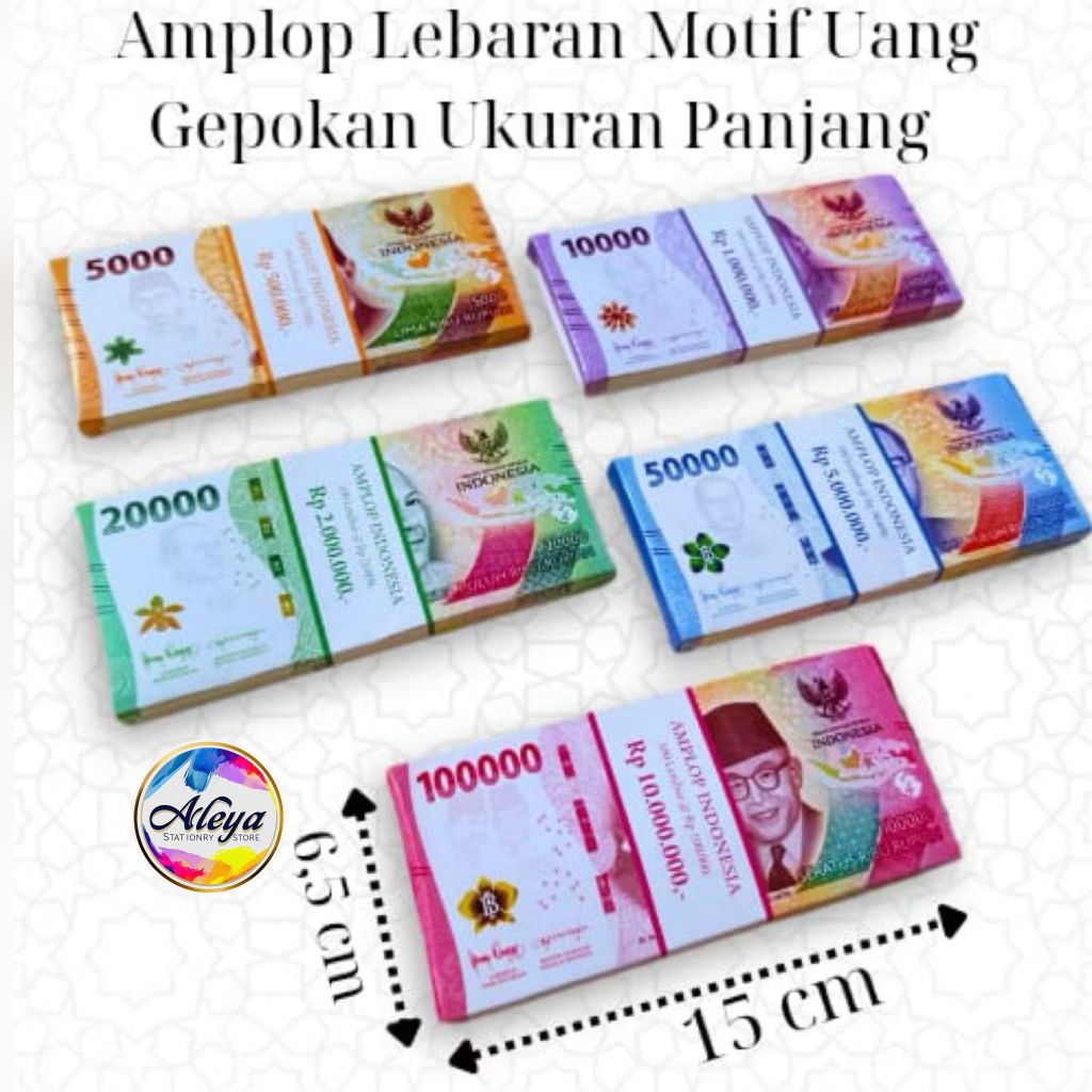 10 Pcs Amplop Lebaran Uang gepokan 3D Box viral kekinian bahan tebal kertas art carton 200 gsm