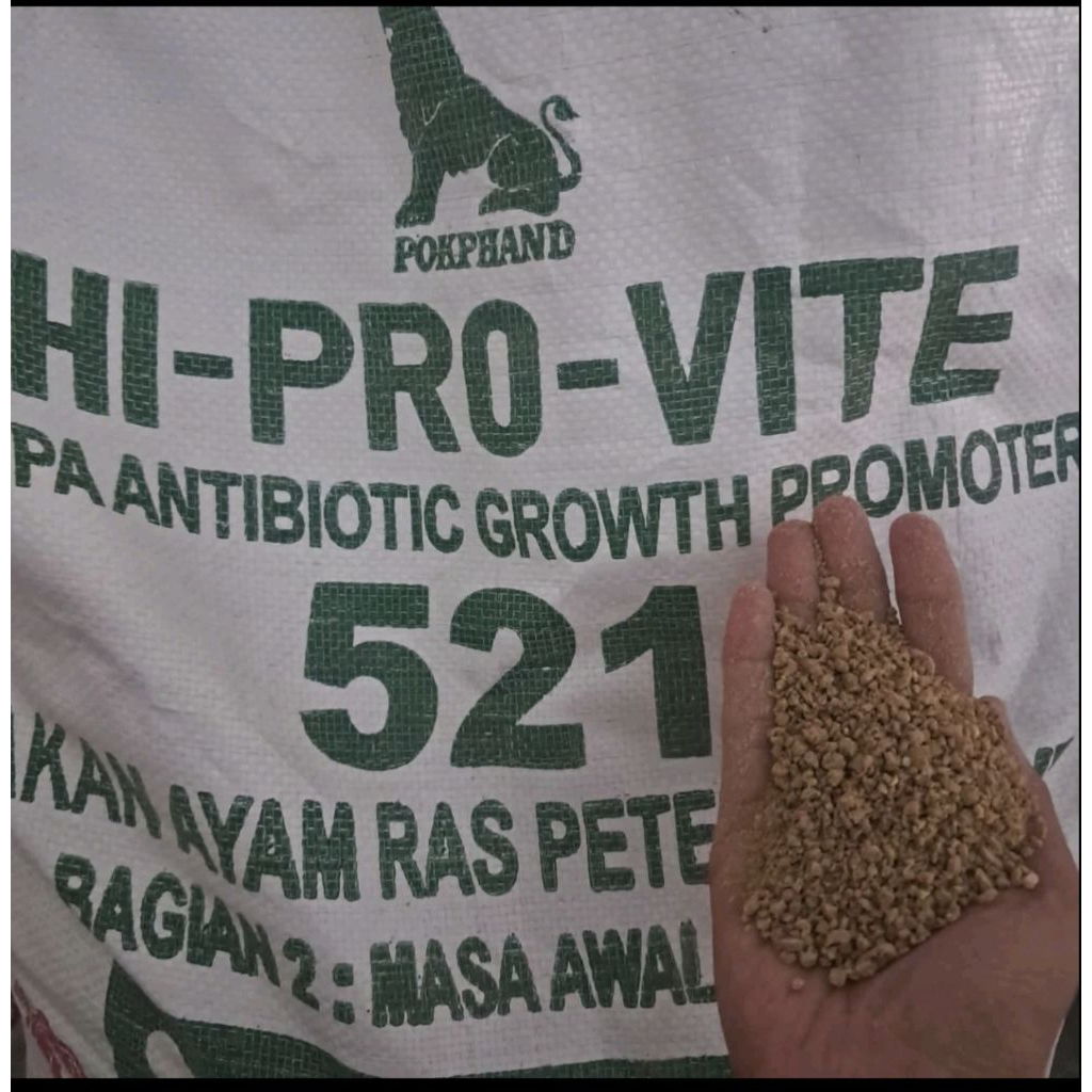 Hi pro Vite 520&521 pakan ayam petelur muda 1 kg