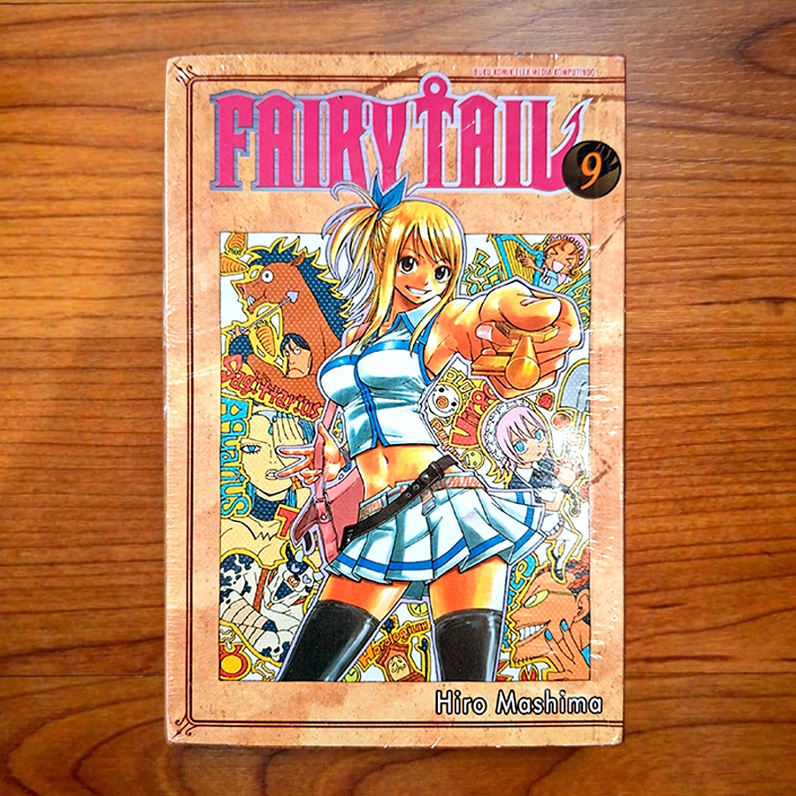 Komik Fairy Tail Vol 09 dan 22 - Cabutan (Segel)