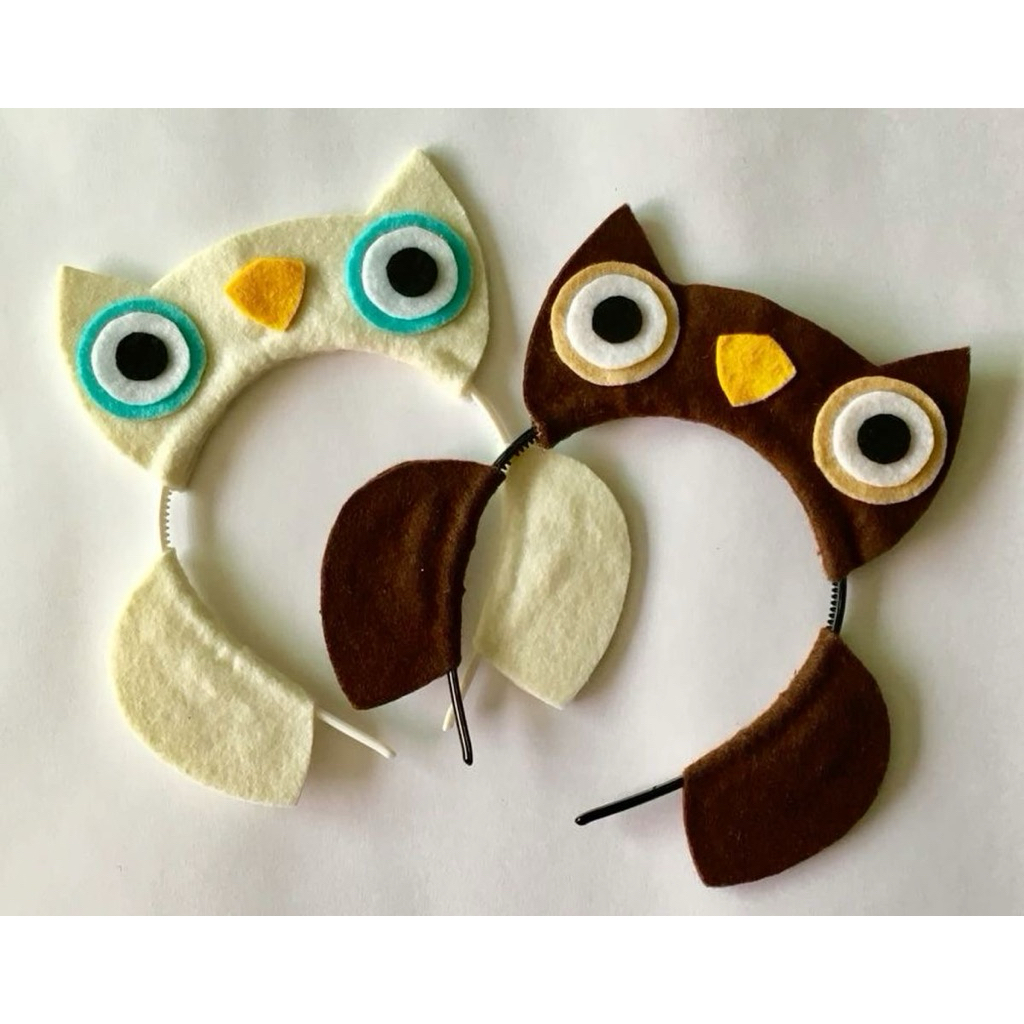 Bando karakter flanel OWL burung hantu
