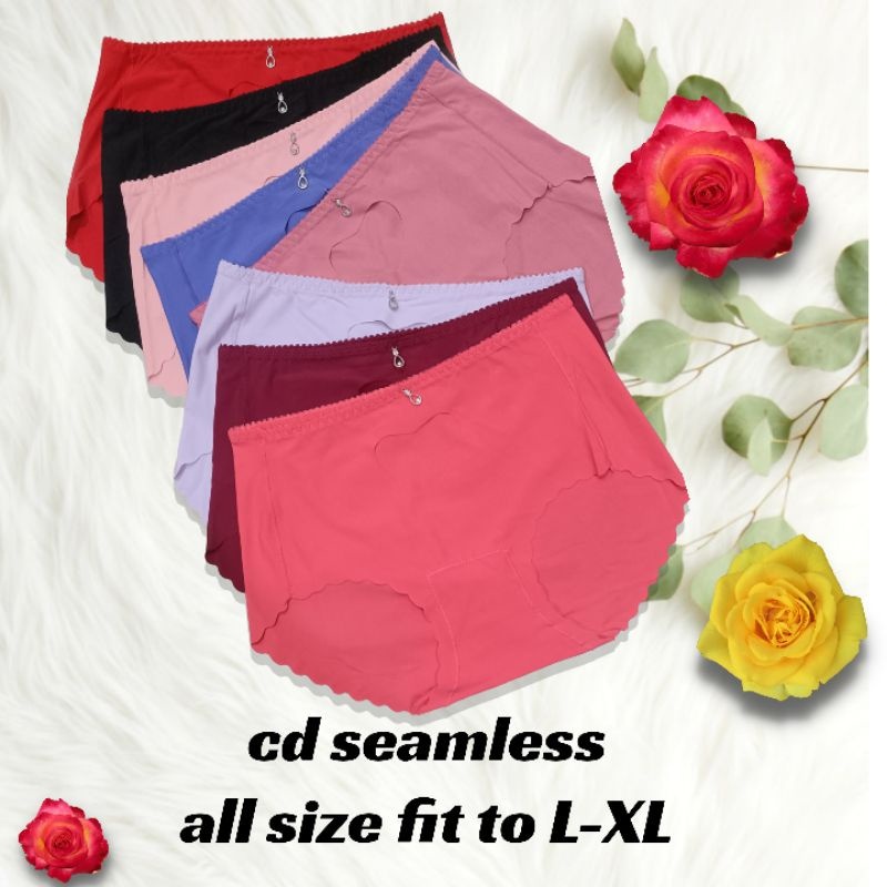 Cd Wanita Seamless CD Anti Nyeplak Tanpa Jahitan Bahan Nilon Melar Elastis cd 1838