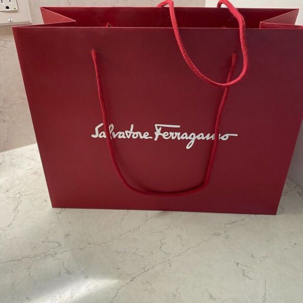 paper bag salvatore ferragamo