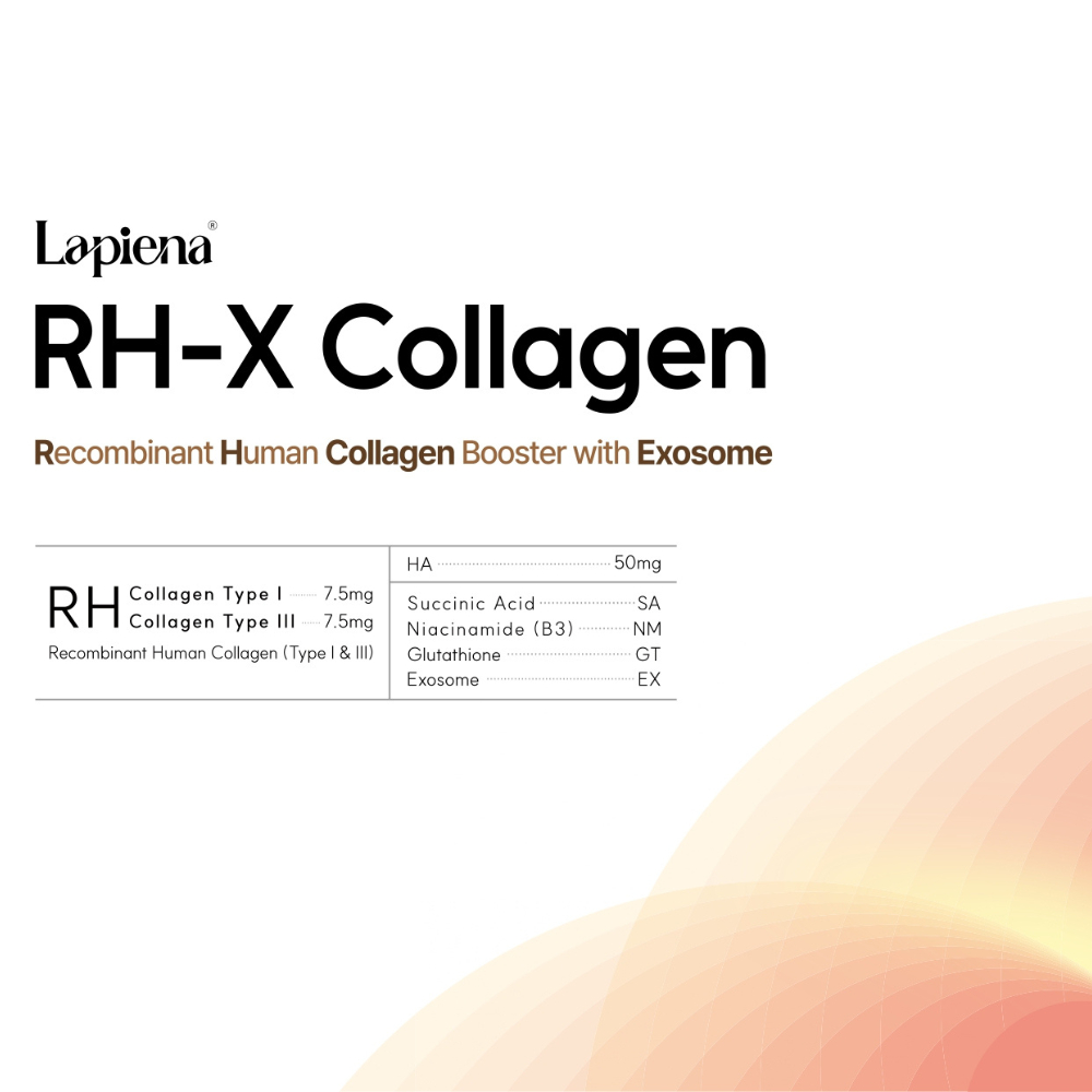 LAPIENA RH X COLLAGEN SKIN BOOTER WHITENING ANTIAGING FLEK HITAM