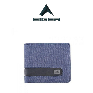Eiger Bag'S - [Spesial Diskon]Dompet Pria Dompet Denima Wallet 910003161 Blue Dompet Kartu Dompet