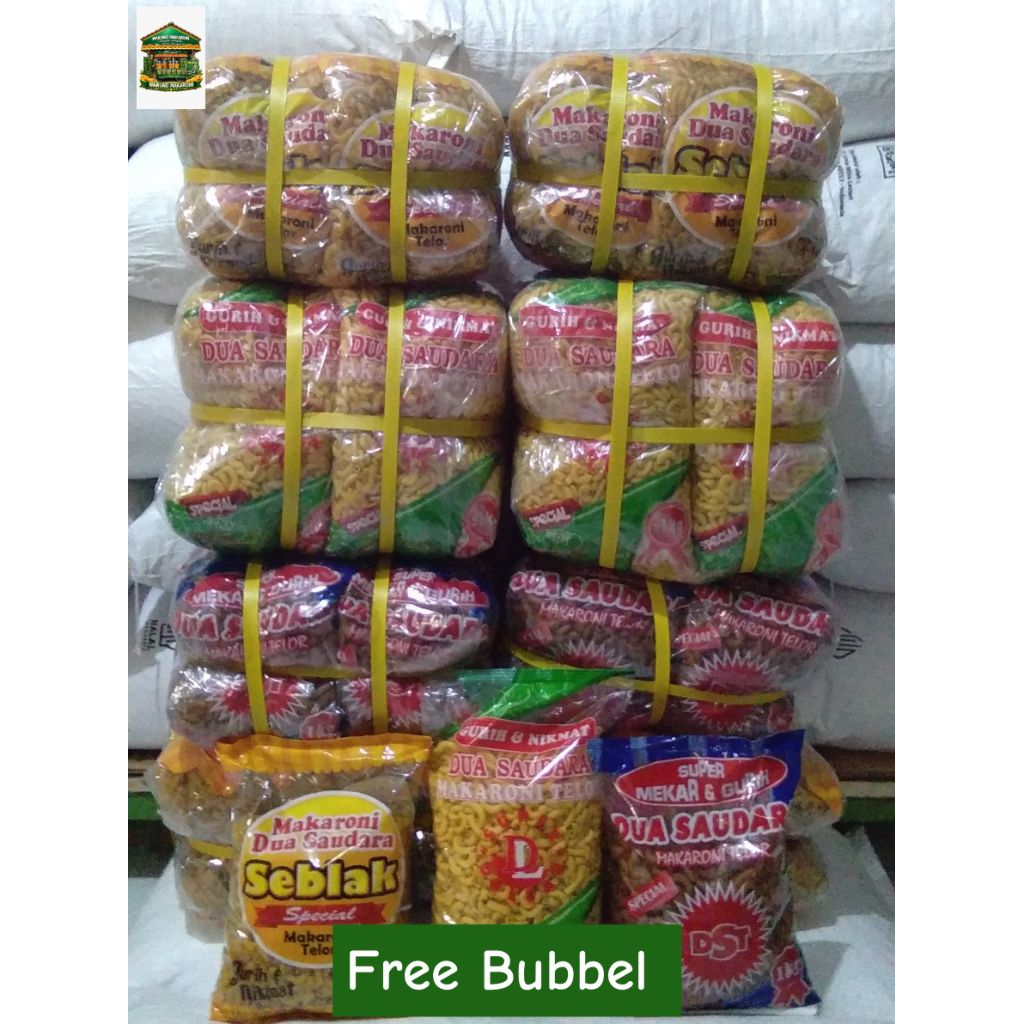 MAKARONI MEKAR 1BAL/MAKARONI BANTAT 1BAL/MAKARONI KUAH 1BAL