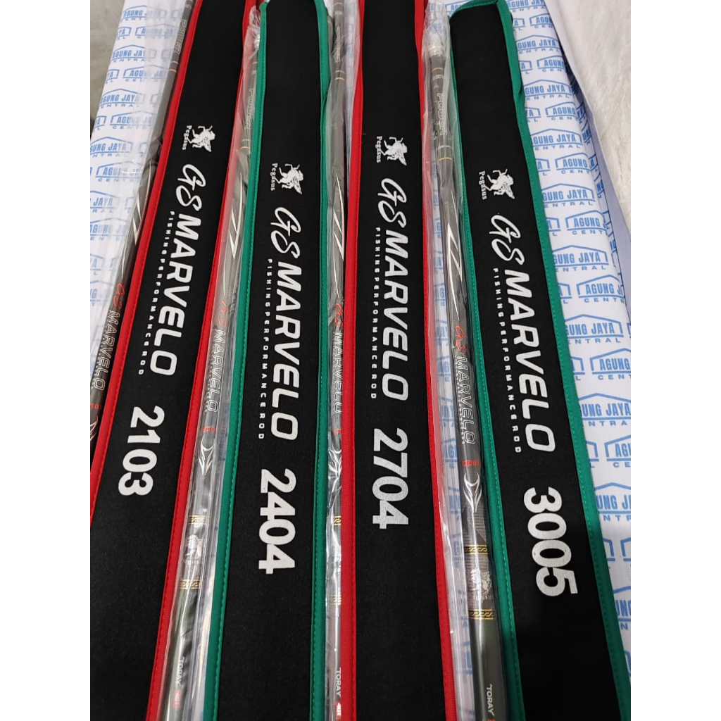 TEGEK PEGASUS MARVELO 210 240 270 300 SPEK KAKU IDEAL MANCING IKAN LELE