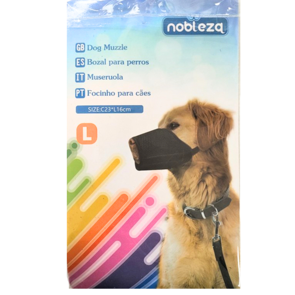Nobleza Dog Muzzle Brangus Penutup Mulut Anjing