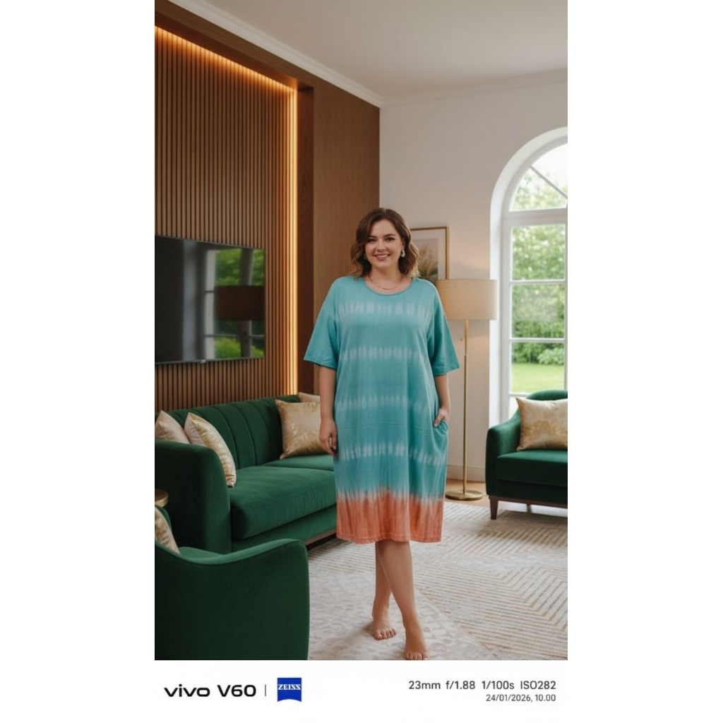 DASTER LONG SIZE JUMBO BAHAN KAOS LD 150 melar ke 180 TERLARIS bahan kaos premium tebal