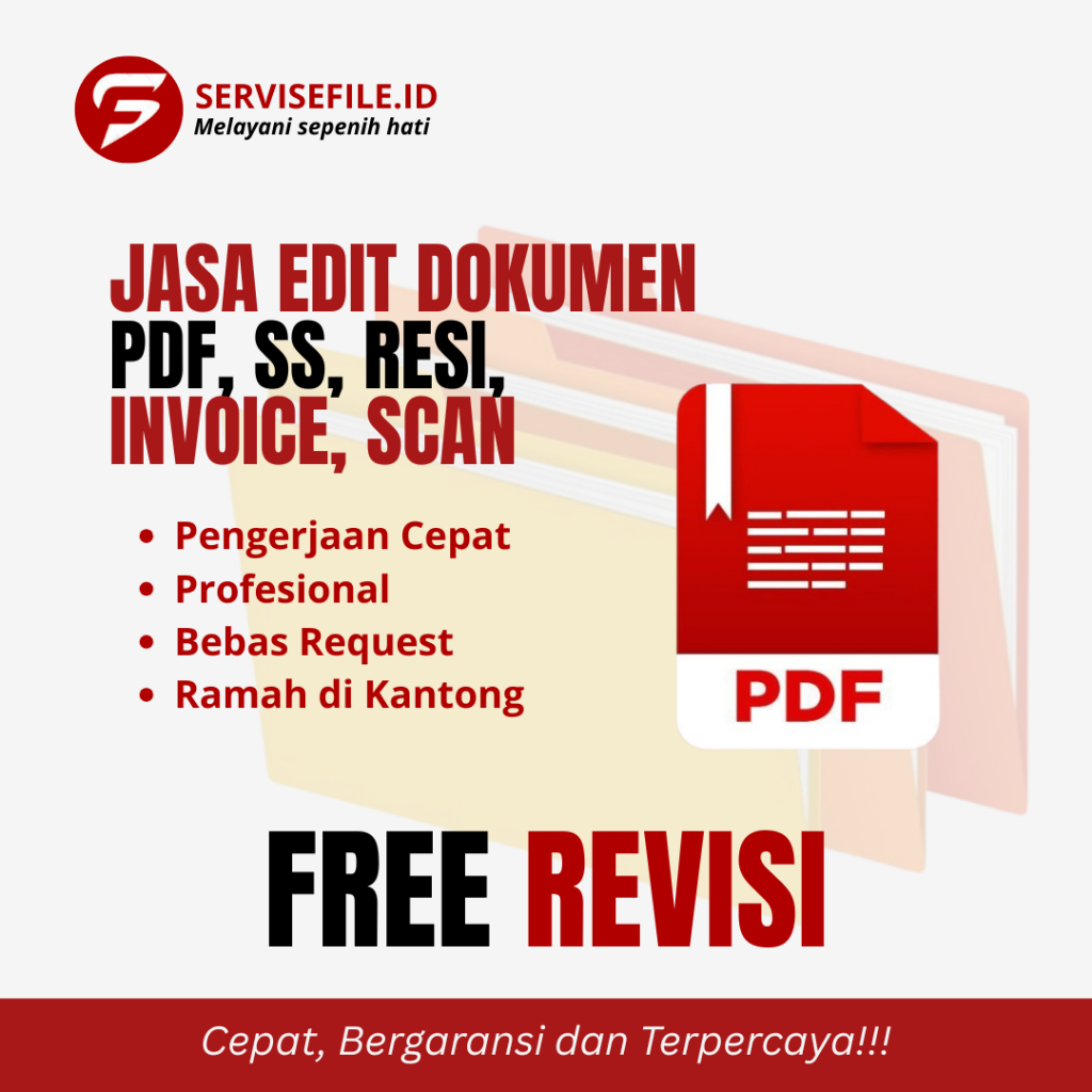 JASA EDIT DOKUMEN (PDF, SS, RESI, INVOICE, SCAN)