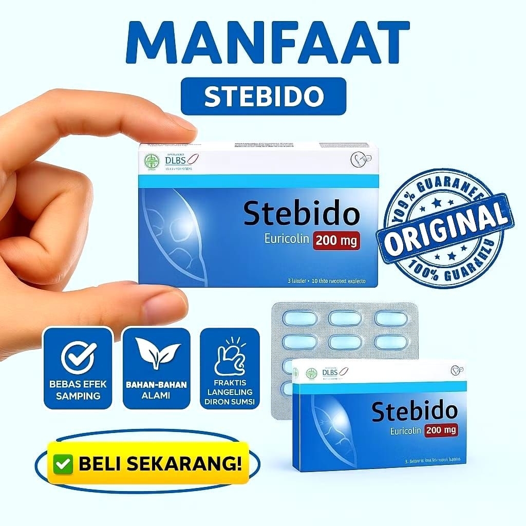 Stebido 200mg - Suplemen Pria
