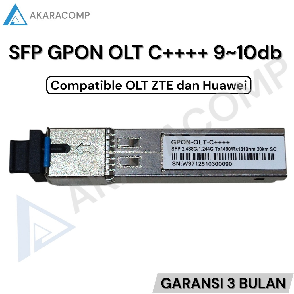 SFP C++++ 9 - 10db Module GPON OLT No Brand (Compatible OLT ZTE dan Huawei)