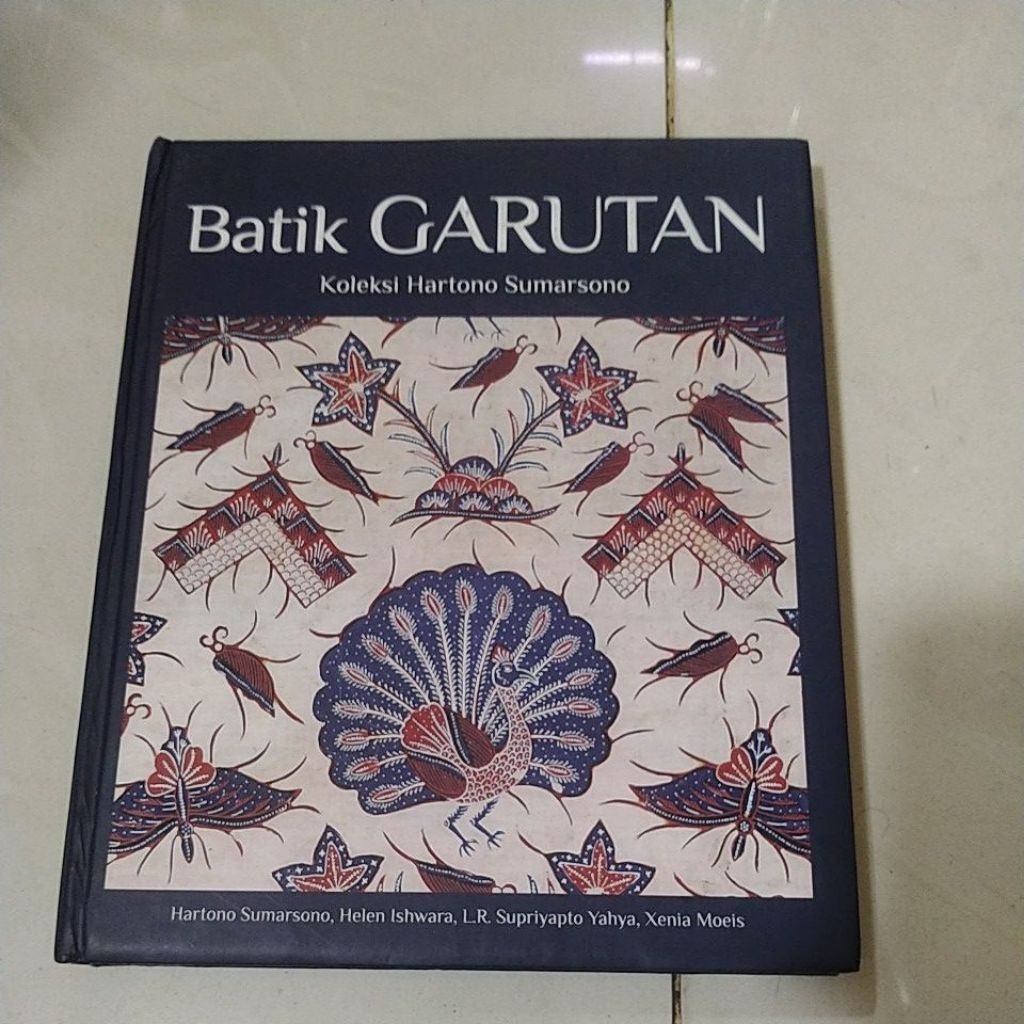 buku batik garutan koleksi Hartono Sumarsono hardcover original
