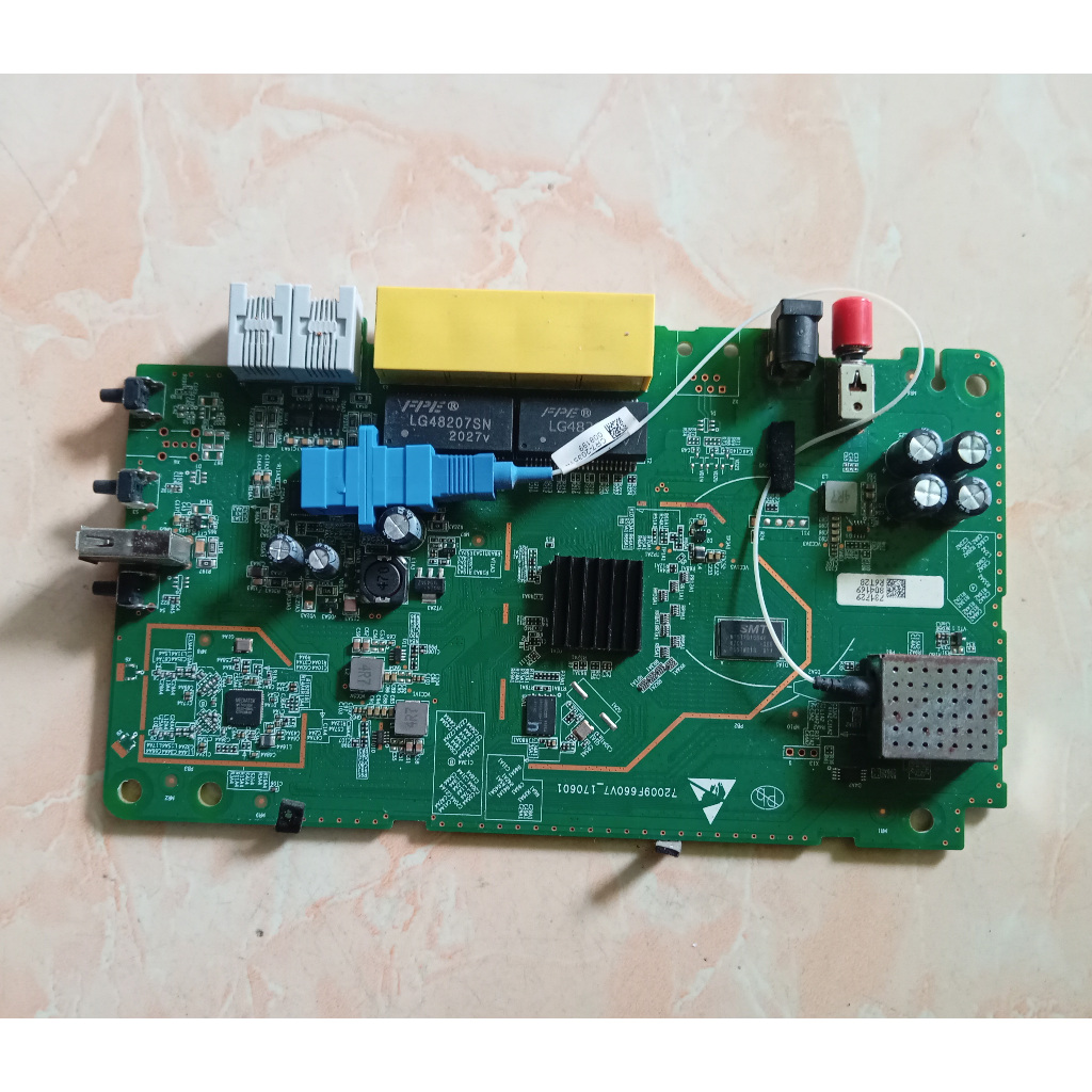 Mainboard Mesin Router Wifi Router GPON ZTE ZXHN F609