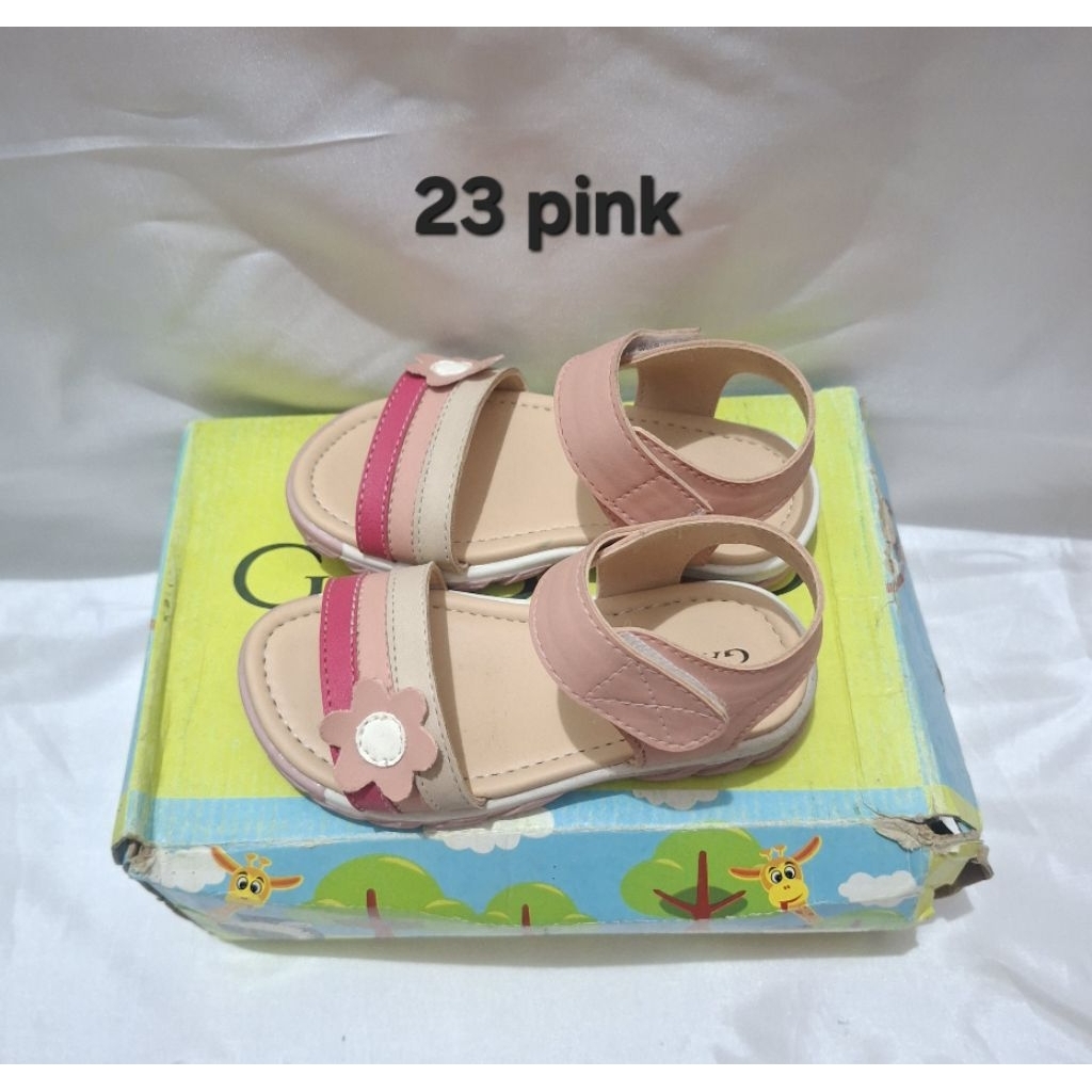 GABINO Sepatu Sandal Anak Perempuan Pink