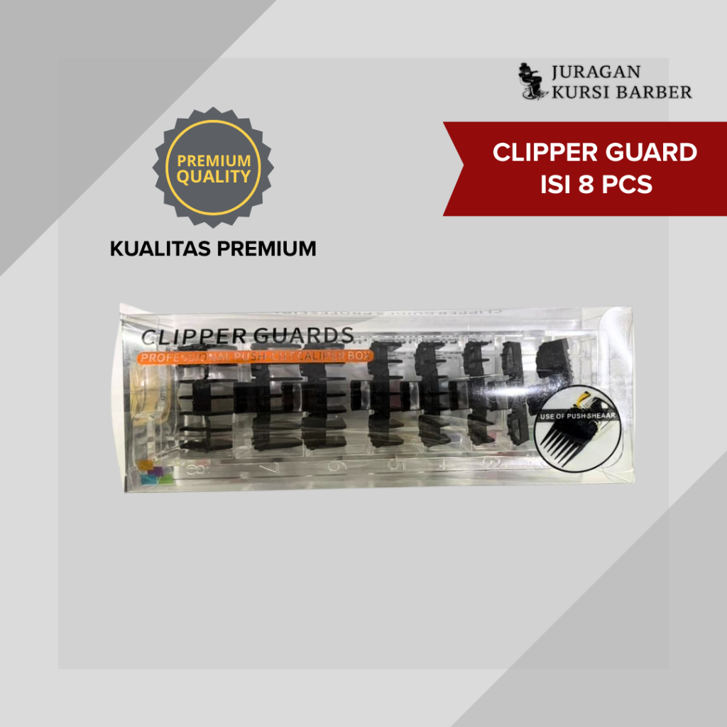 Clipper Guard isi 8 pcs - Sepatu Clipper Alat Cukur
