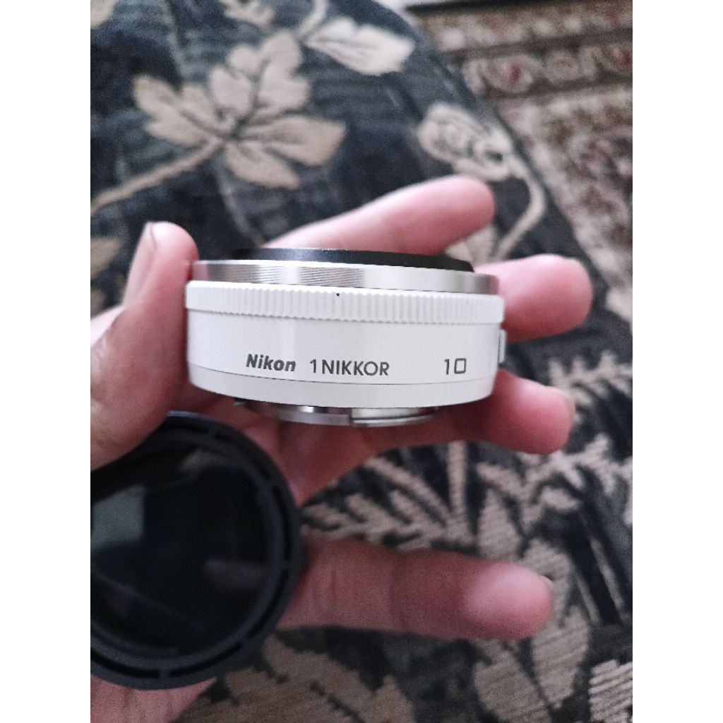 Lensa Fix Auto Fokus Nikon 1 10mm Mount N1 F2.8 . j1 .j2 . j3. J5. V1. V2