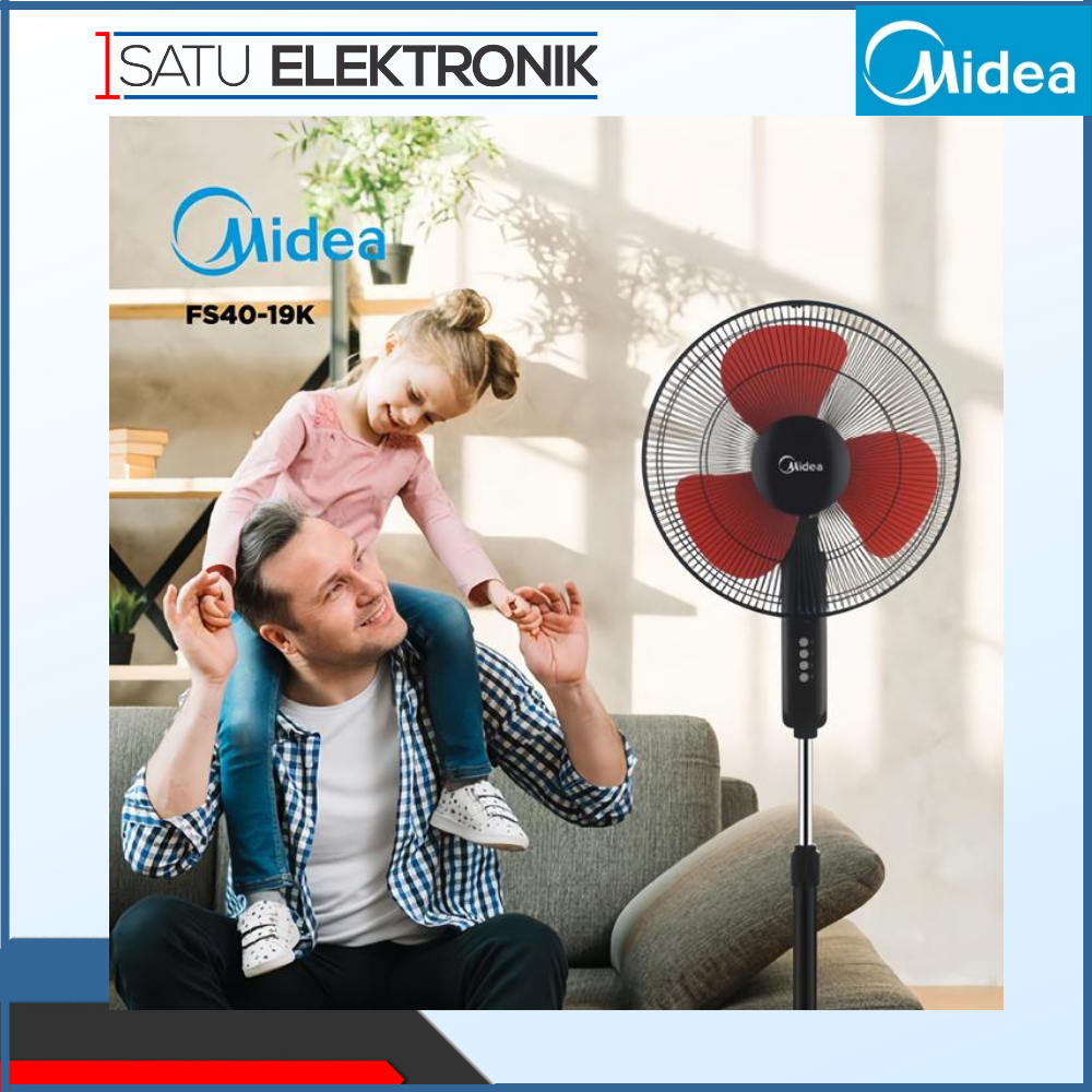 MIDEA FS4019K Stand Fan Kipas Angin Berdiri