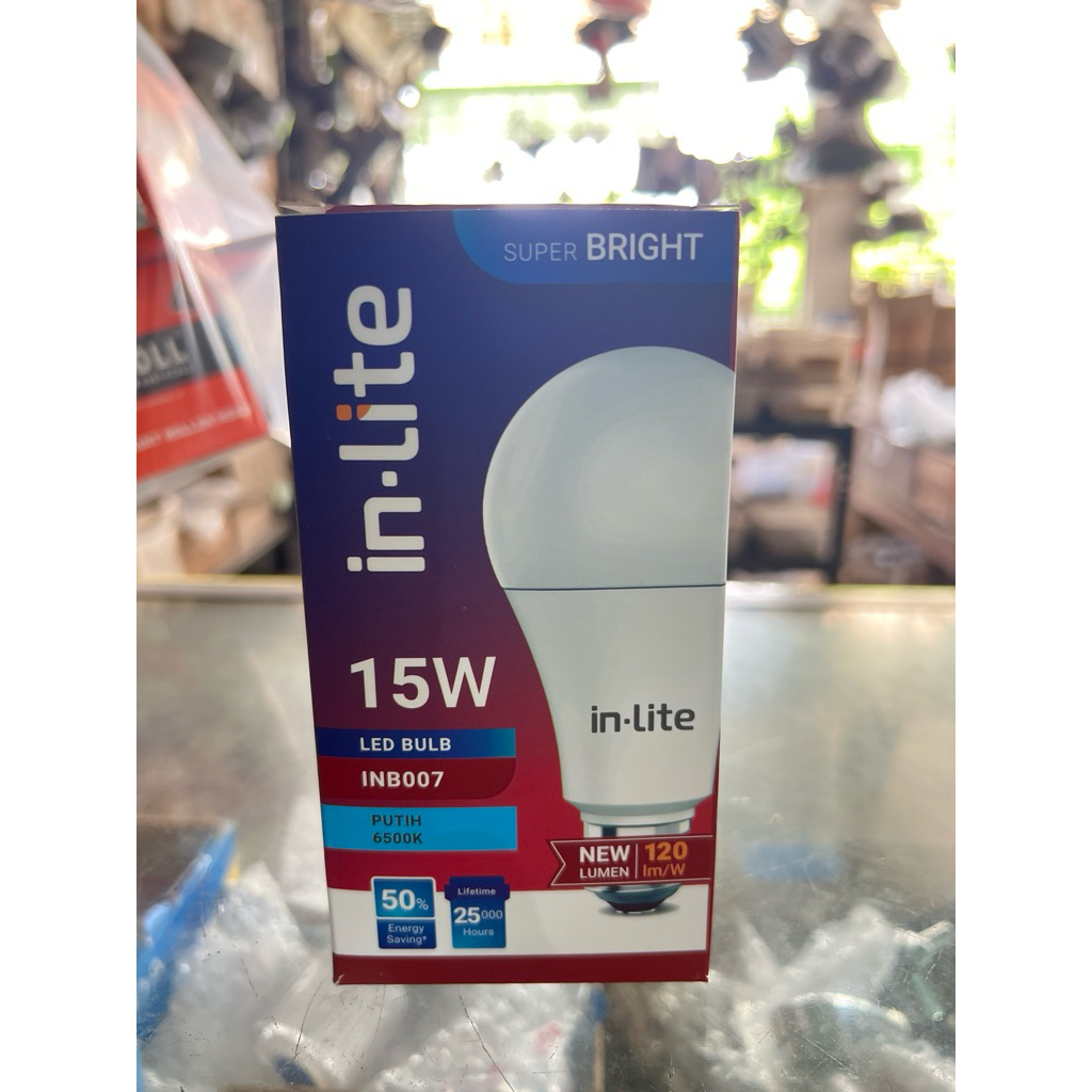 Lampu LED In-Lite 15 Watt Hemat Listrik - Lampu Rumah / Toko