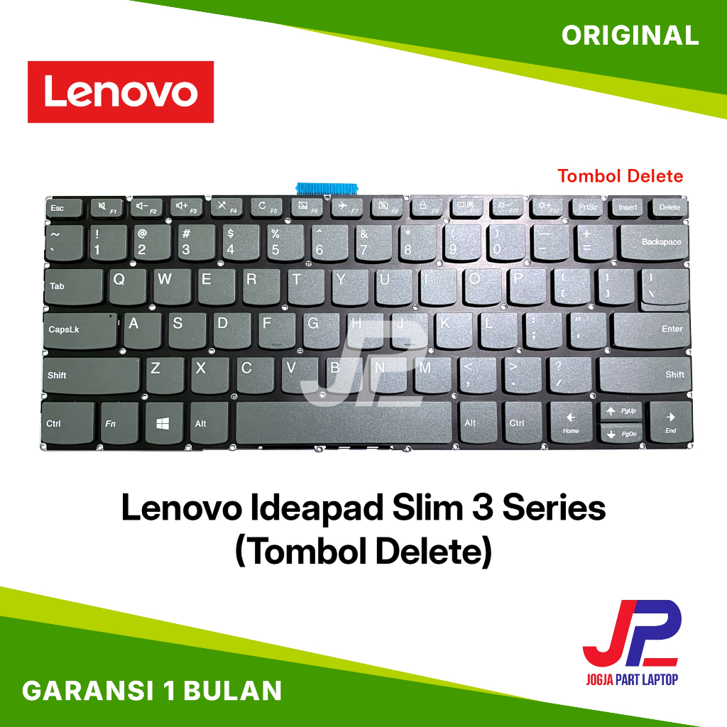 (Tombol Delete) Keyboard Lenovo Ideapad Slim 3 14ADA05 14ARE05 14IIL05 14IML05 14IGL05 Ideapad 3 Ser