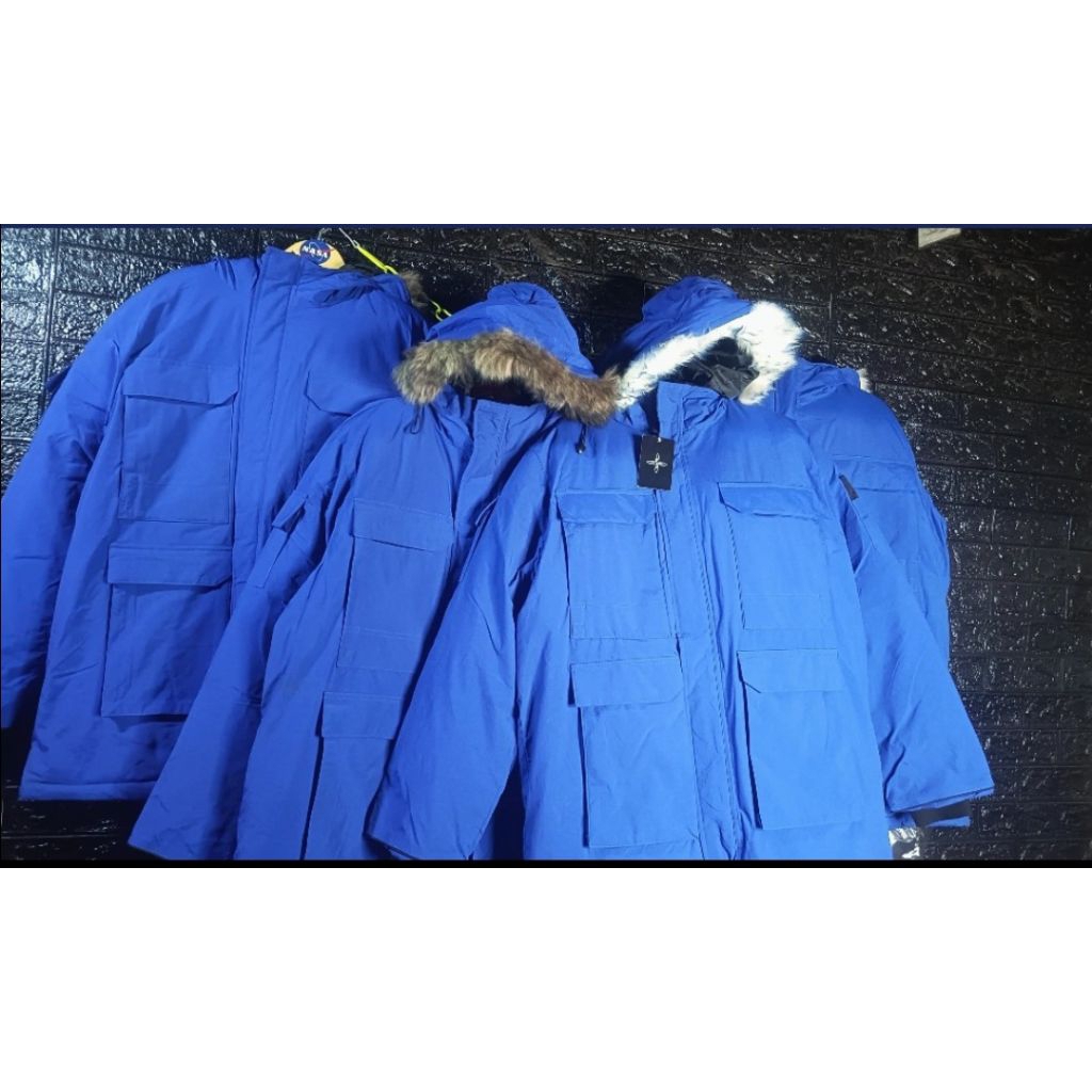 Jaket winter parka perry ellis LD 124-126 , P 80 ( no minus, like new)