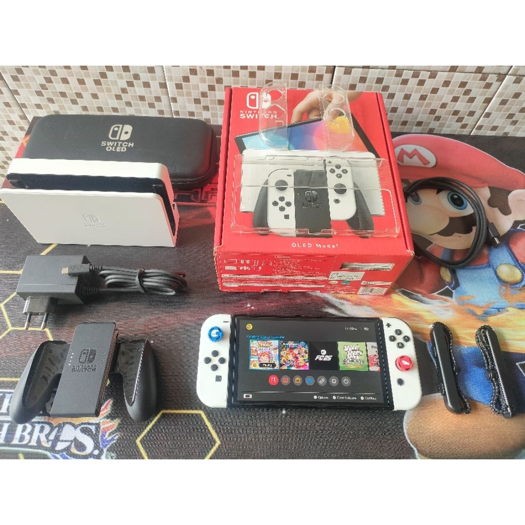 Second Nintendo Switch Oled Cfw512 White.