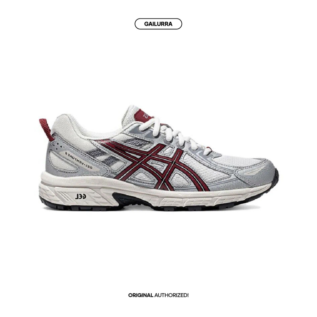 Asics Gel-Venture 6 White Silver Red Original