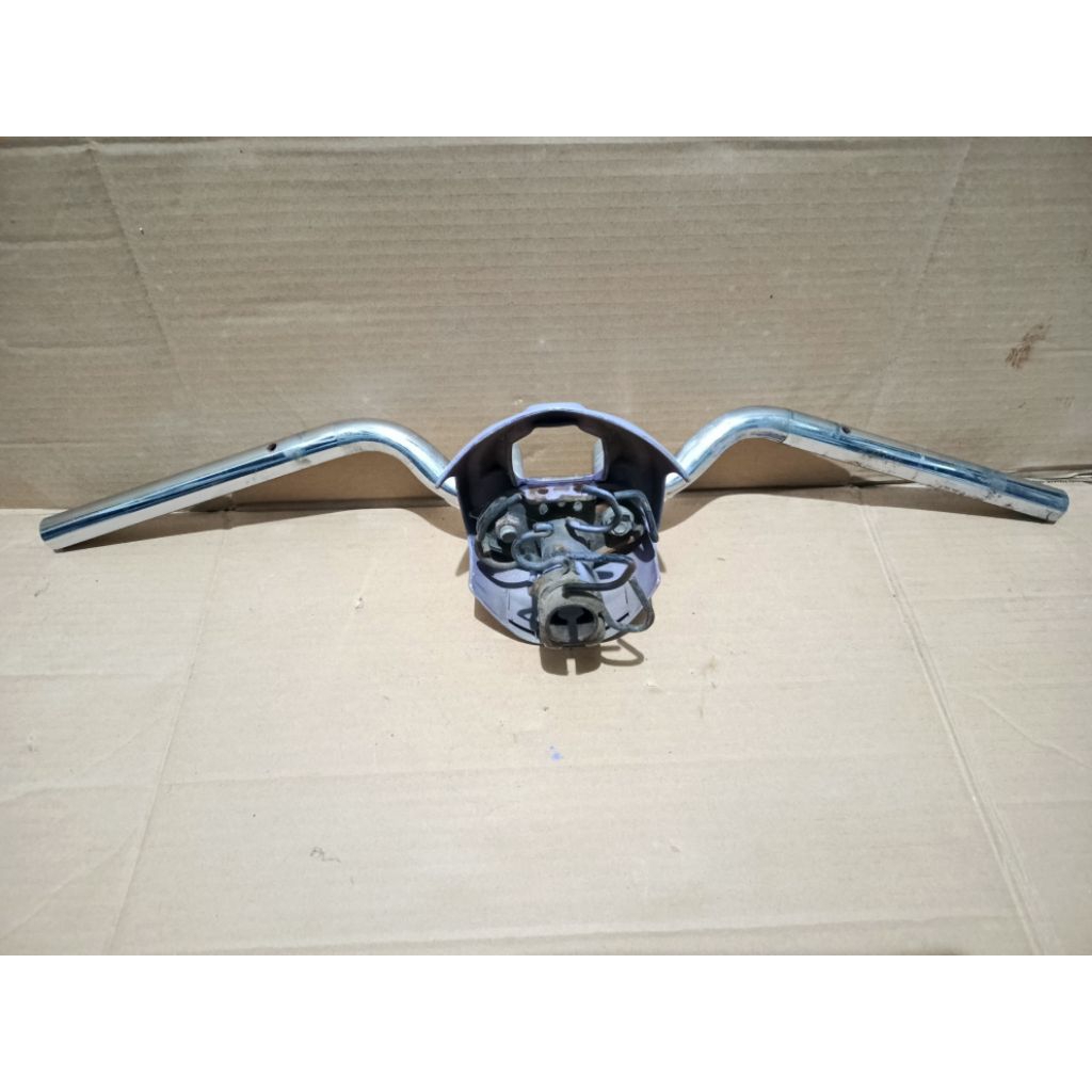stang stir set breket dudukan stang yamaha fino fi 115 125 original