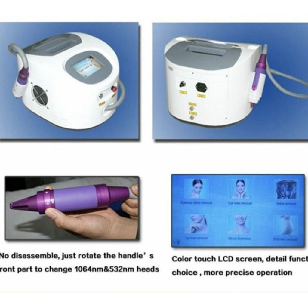 Mesin Laser  Q-Switched ND YAG RG-200 Perangkat Kecantikan Profesional