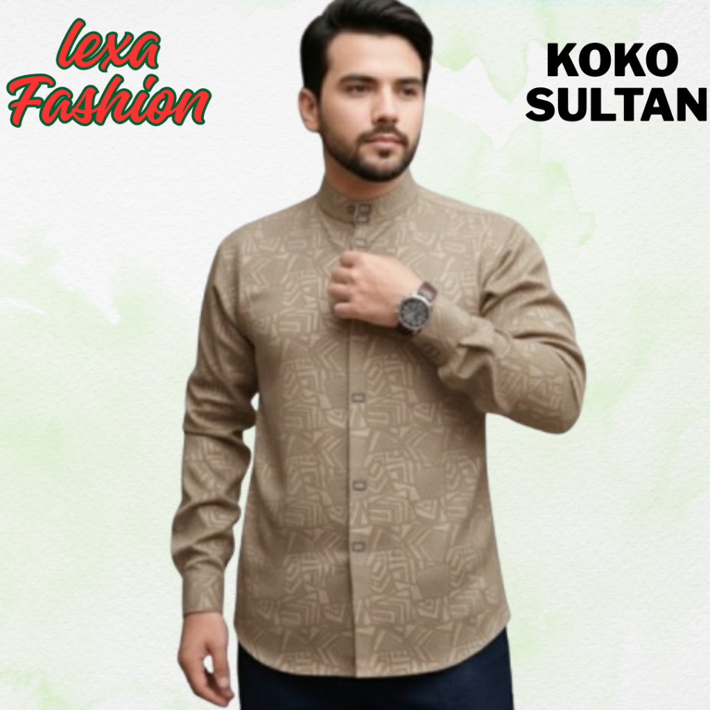 BAJU KEMKO KOKO SULTAN EMBOS BAHAN WOLFIS